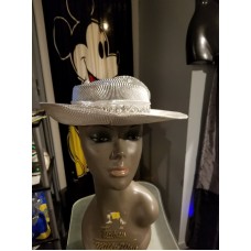Mujer&apos;s Silver Fancy Dress Hat  eb-33988911